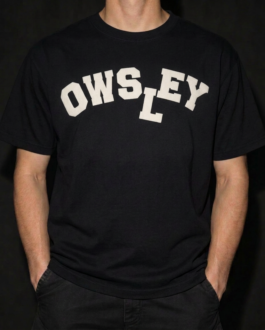 DROPPING L — Arched Varsity Flock